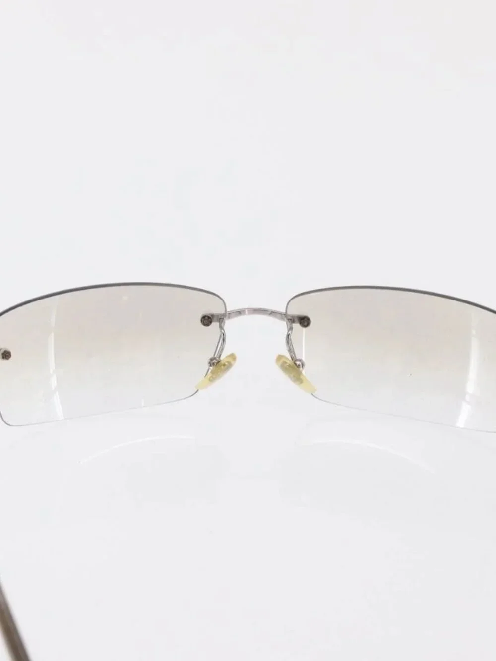 Salvatore Ferragamo Sunglasses metal Silver Auth bs32759